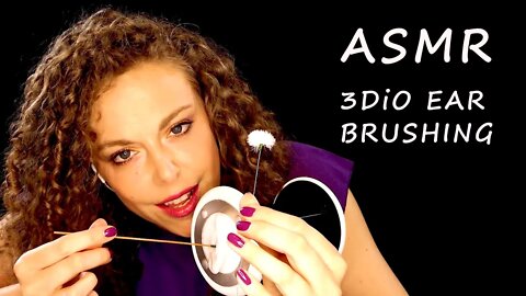 ASMR ❤ 3Dio Ultra Relaxing Ear Sensory Brushing, Tingle Overload w/ Corrina Rachel