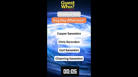 Guest Who #48 Quiz, Info, Facts and a Quote! | Dog Day Afternoon