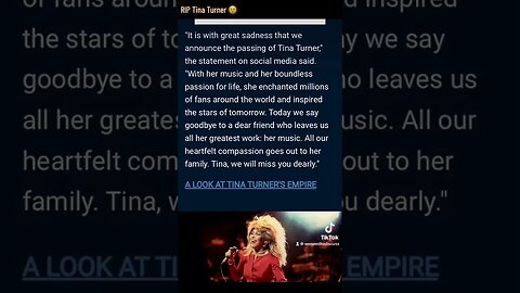 #News #Sad #TinaTurner #Departed #RIP #Tragic #Loss #AwardWinning #RoleModels Tina Turner dead at 83