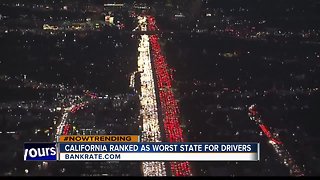 California worst drivers
