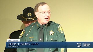 Sheriff Grady Judd makes Polk County history as he's sworn in for his 5th term