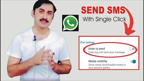 Enter is send sms|whatsapp chat settings|what is enter is send in WhatsApp|whatsapp tricks