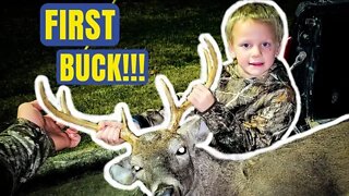 His First Buck!!!! | We Got Him On A MONSTER!!!