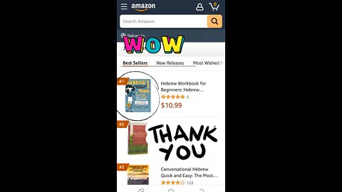 Best Seller on Amazon!