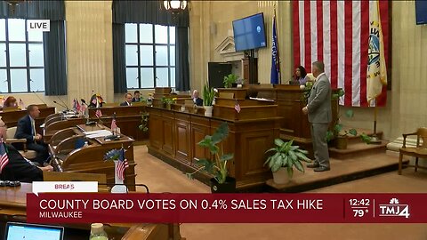 Milwaukee County Board of Supervisors approves 0.4% sales tax hike