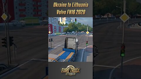 Ukraine 🇺🇦 to Lithuania 🇱🇹 - Volvo FH16 2020 mod - #ets2 #ets2mods #gameplay #gaming #simulator