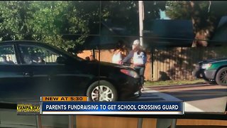 Parents work to hire private crossing guard company to keep kids safe outside Valrico Middle School