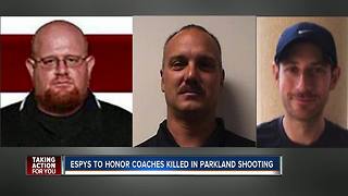 Coaches killed in Florida school shooting to receive ESPY awards