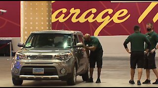 Local rideshare drivers experience Circa resort’s garage mahal