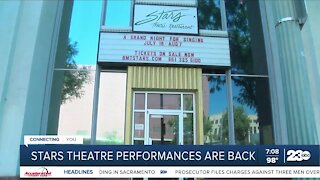 Stars Theatre performances are back in-person after 16 months