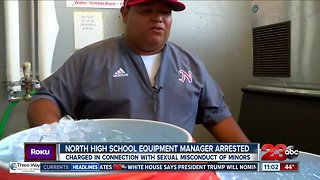 North High School Equipment Manager Arrested