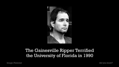 The Gainesville Ripper Terrified the University of Florida in 1990