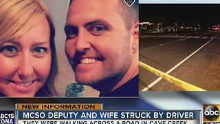 MCSO identifies deputy sergeant, wife struck in Cave Creek crash