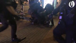 Police Brawl with Portland Protestors After Thug Sucker Punches Cop