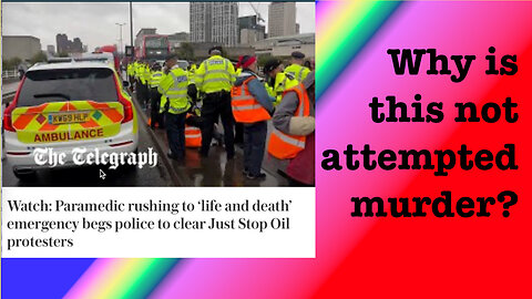 Just Stop Oil Just Stopped an Ambulance