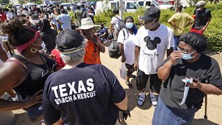 Texas Prepares For Hurricane Laura To Make Landfall