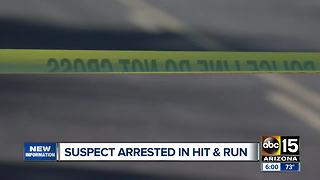 Suspect arrested in Gilbert hit-and-run