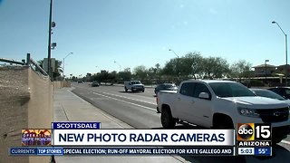 Scottsdale turning on new photo radar cameras