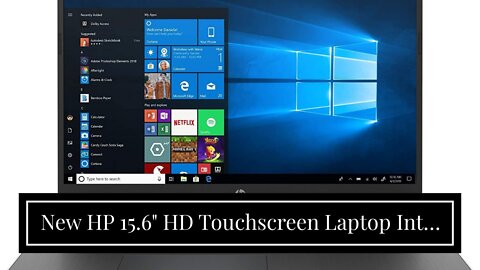 New HP 15.6" HD Touchscreen Laptop Intel Core i3-1005G1 8GB DDR4 RAM 128GB SSD HDMI Bluetooth 8...