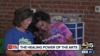 Nick's Heroes: Free Arts program in Phoenix helping kids heal past traumas