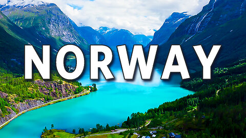 Norway Beautiful Places in 4K With Calming Music - Norway Beautiful Landscapes Part 1