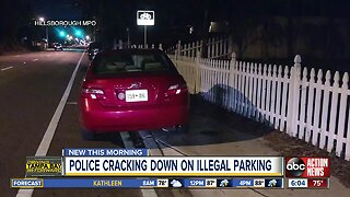 Tampa Police cracking down on illegal parking