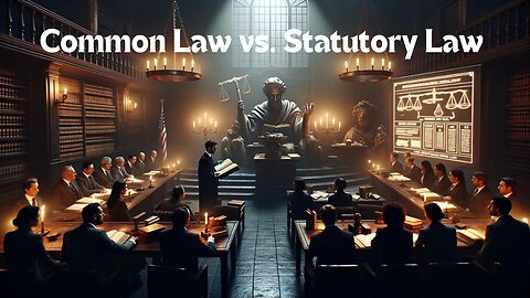 Common Law vs. Statutory Law