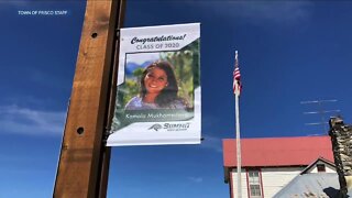 Frisco honors seniors on lamp post banners