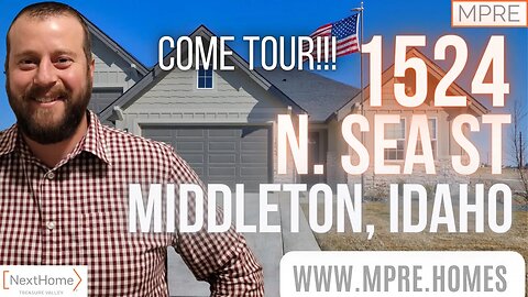 Come tour 1524 N Sea St in Middleton, Idaho - For Sale Now!