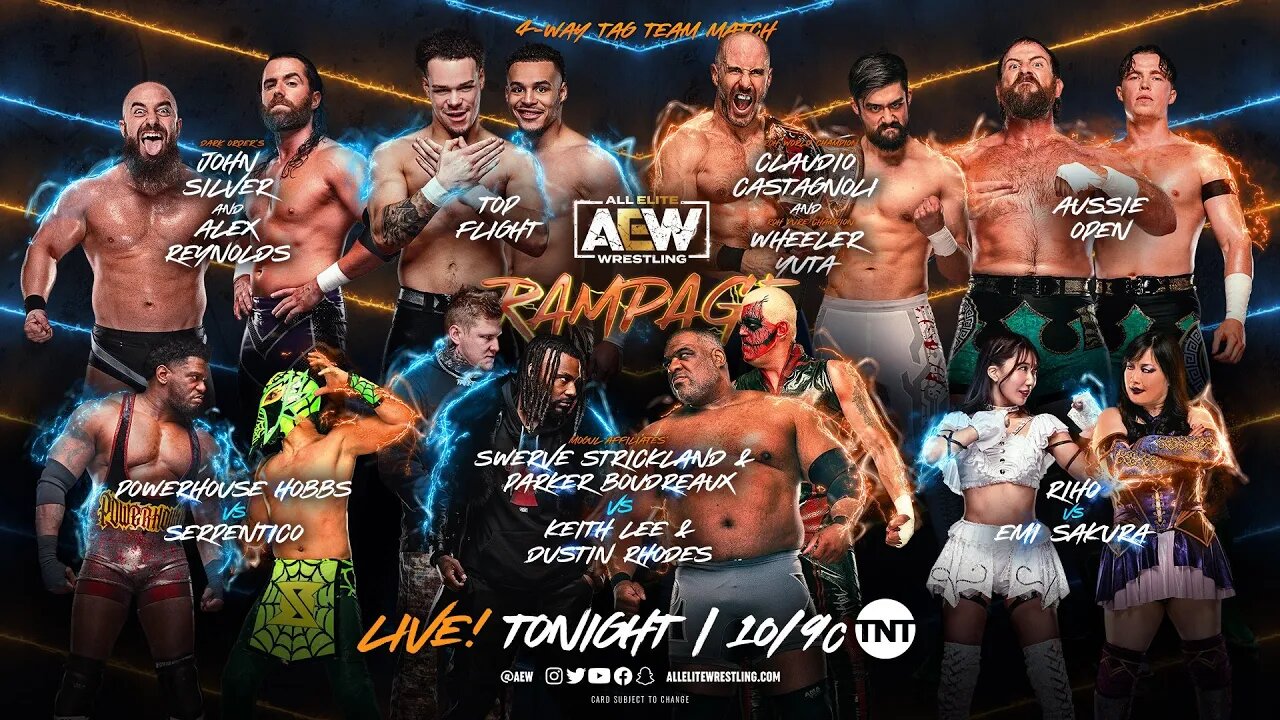 AEW Rampage March 3st Road To Revolution Watch Party/Review (with Guests)