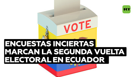 Encuestas muestran que los indecisos serán determinantes en las presidenciales de Ecuador