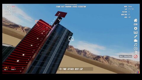 Flight Simulator velocidrone city sfpv around the block 2021 11 30 05 32 44