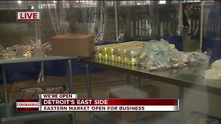 Eastern Market Open During Pandemic