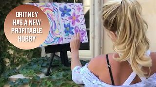 Britney sells her painting for $10,000