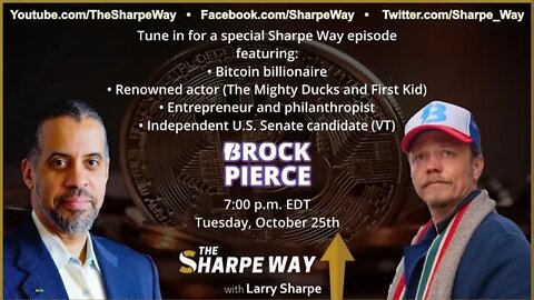 Currency, Blockchain, Puerto Rico & more... Brock Pierce, LIVE at 7pm ET