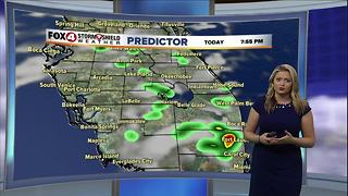 Hot & Humid With Occasional Storms