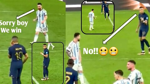 Messi and Mbappe TAUNTING EACH OTHER AFTER EACH GOAL