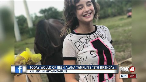 Alana Tamplin was hit and killed in Fort Myers