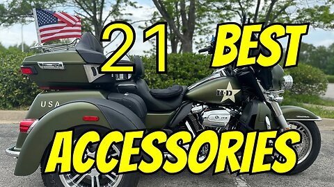 The top 21 TRI GLIDE upgrades you didn't know you needed!