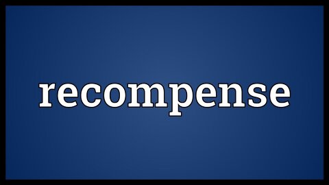 What is recompensatory Prayer?