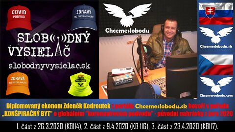 Zdeněk Kedroutek již v březnu 2020: "KORONA JE V PRVNÍ ŘADĚ PANDEMIE LŽÍ"