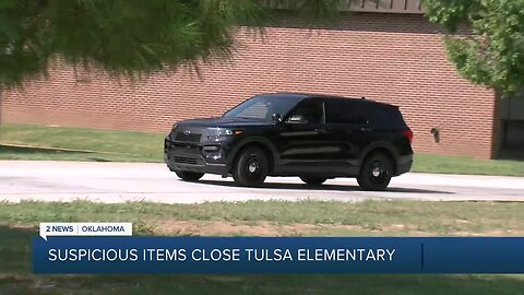 Suspicious items close Tulsa elementary