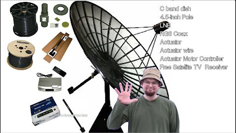 Buying a Used Satellite Dish for #FreeSatelliteTV - Live call in August 14 2021 replay