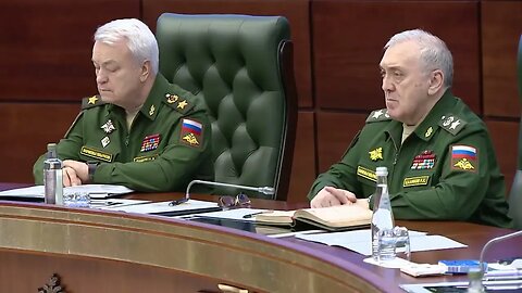 MoD Russia: Speech by Russian Defence Minsiter