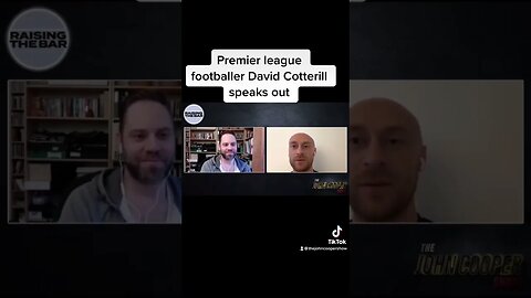 Ex-prem footballer David Cotterill speaks out #diedsuddenly #plandemic