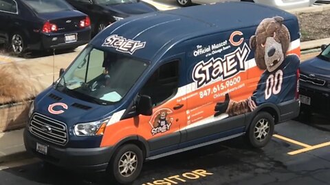 The fetch whip of Chicago Bears mascot, Staley Da Bear