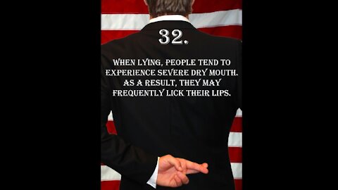 Deception Tip 32 - Lick Lips - How To Read Body Language