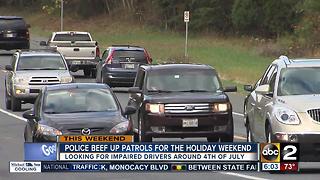 Police beef up patrols for July 4th weekend