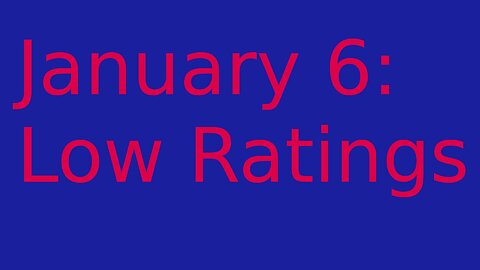January 6 hearings continue with low ratings
