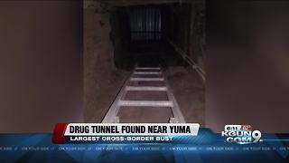 Cross-border tunnel found in Yuma